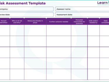 image of Learn Q Free risk assessment template for businesses