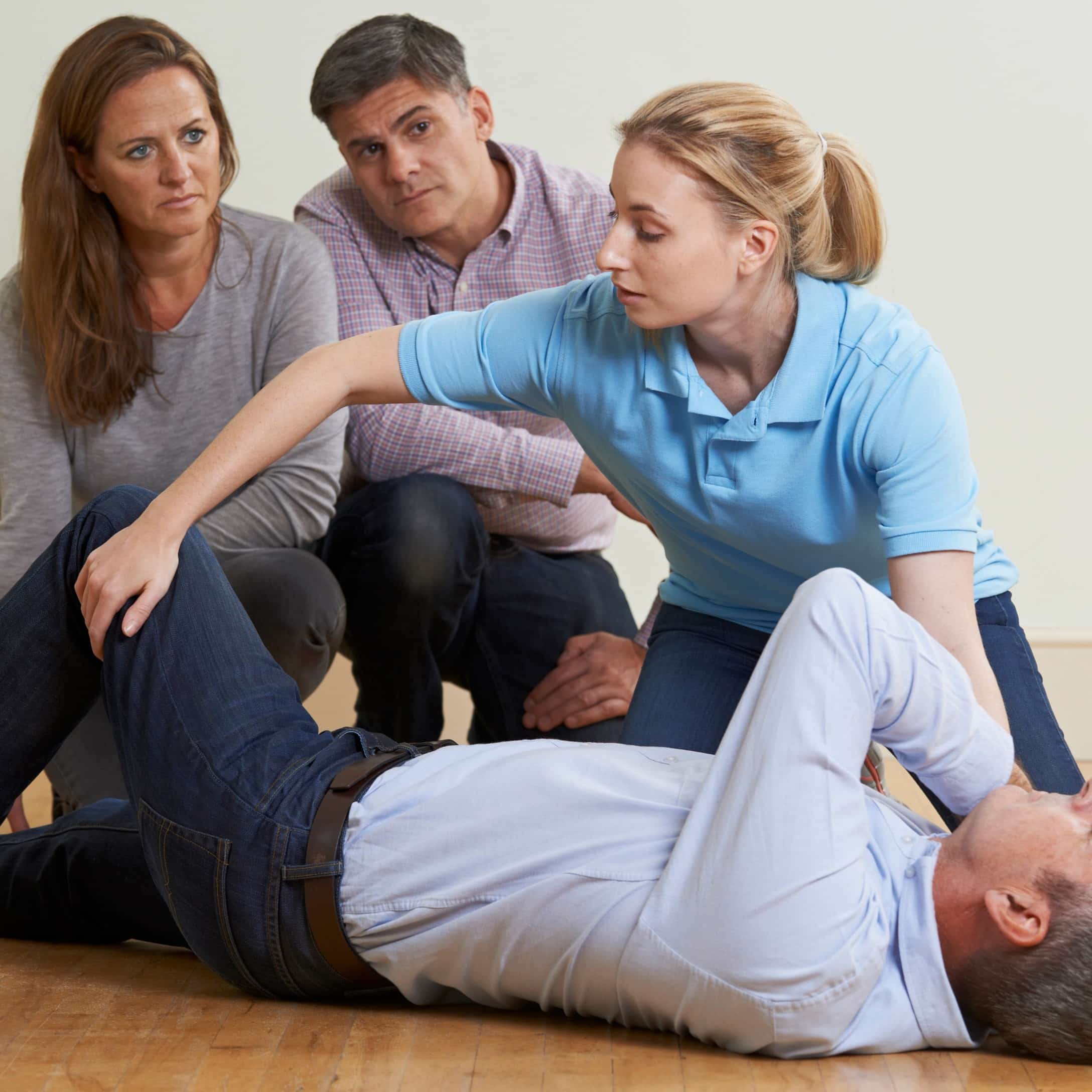 image of first aid training course for Learn Q Understanding Emergency First Aid blog