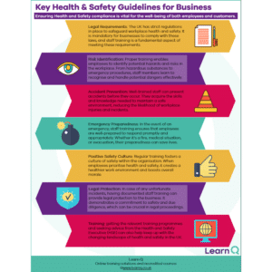 FREE Top 5 Health and Safety Guidelines for Your Business Poster