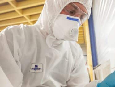 Image of asbestos surveyor for Learn Q Roles and Responsibilities of Asbestos Removal Contractors blog