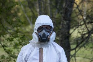 Image of Man in Safety Gear for Learn Q Asbestos Safety Role of Occupational Health Safety Professionals blog