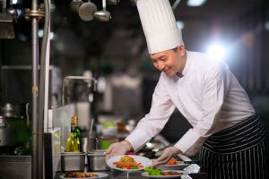 Image of Male Chef Presenting The Dish for Learn Q Understanding The Components of The Level 3 Food Course blog