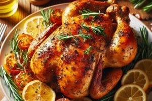 Image of A Whole Roasted Chicken for Learn Q The Hidden Dangers of Poultry blog