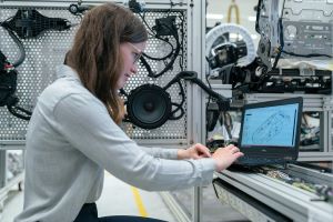 Image of Female Electrical Engineer for Learn Q Health and Safety Building Safety blog