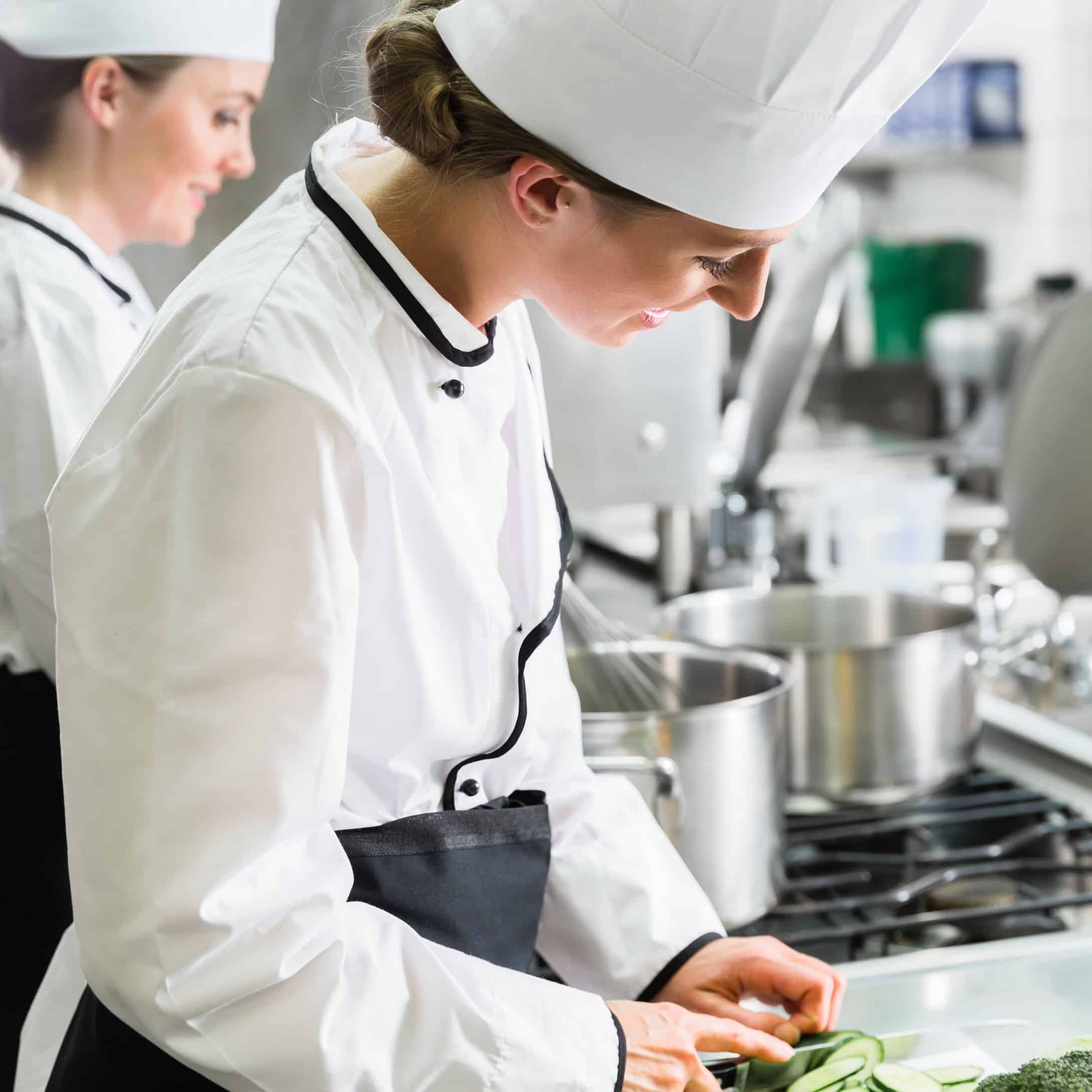 Image of Female Chefs Preparing Meals for Learn Q Level 2 Food Hygiene and Safety for Catering blog