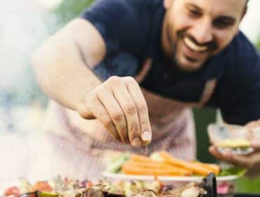 Image of chef preparing meat for Learn Q The Hidden Dangers of Meats blog