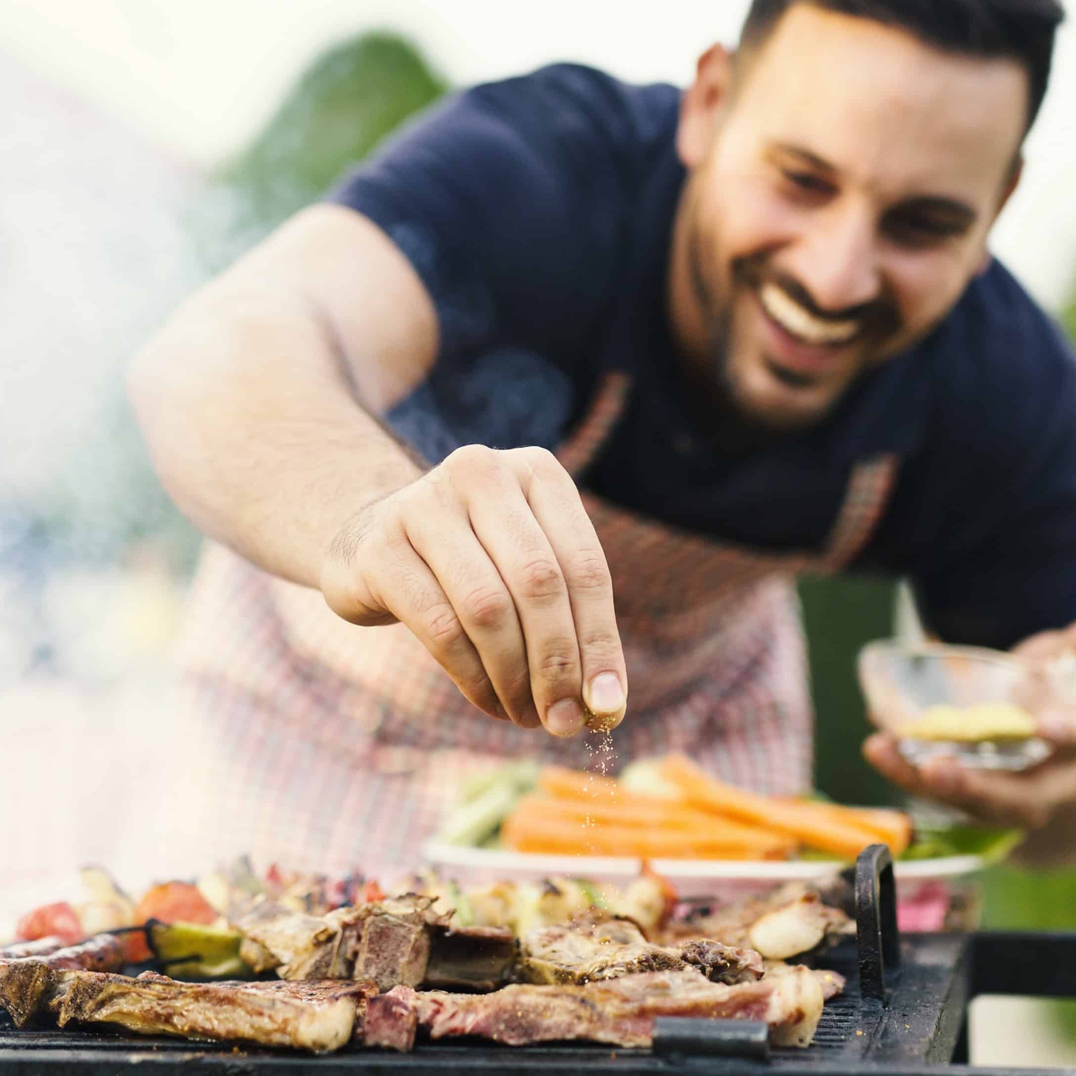 Image of chef preparing meat for Learn Q The Hidden Dangers of Meats blog